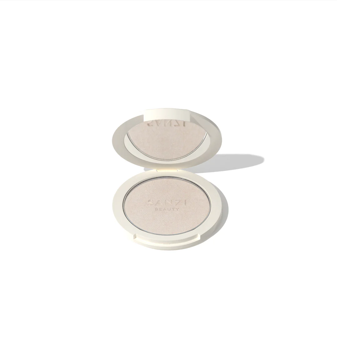 Sanzi Powder Highlighter Pearly Champagne