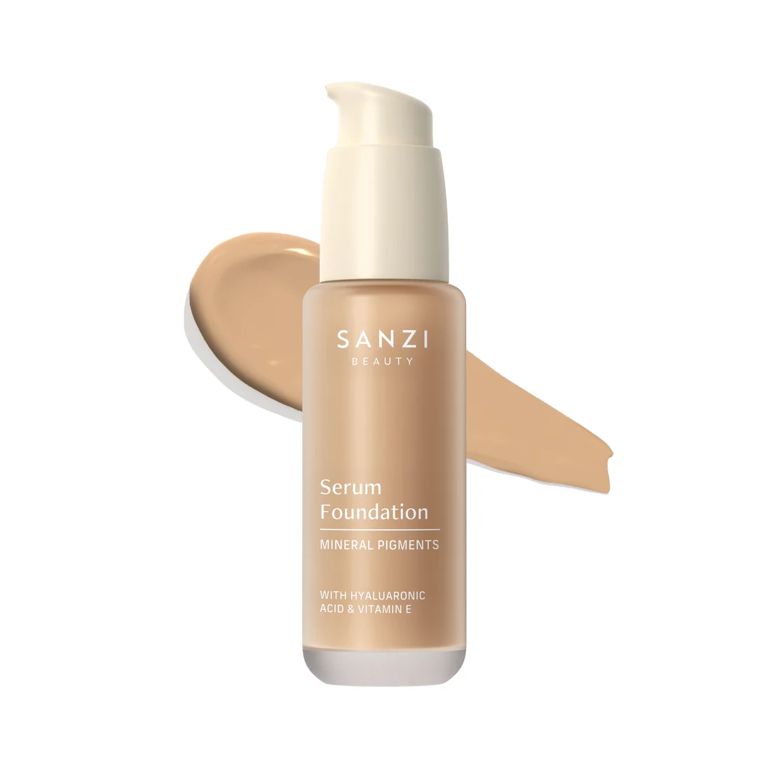 Sanzi Serum Foundation 07 Medium Warm Golden